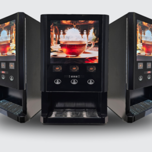 Chai Machine — voor- en zijaanzicht